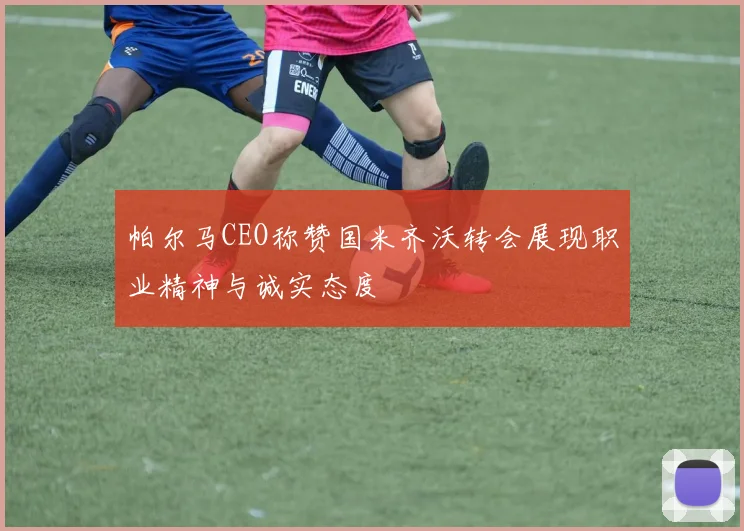 帕尔马CEO称赞国米齐沃转会展现职业精神与诚实态度